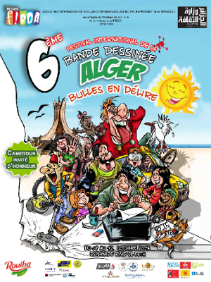Spot TV pour le Festival International de la Bande Dessinée d'Alger 2013 (VF)