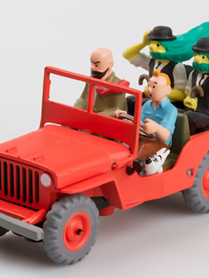Pub Télé : La collection En voiture Tintin ! (Atlas) - 2012