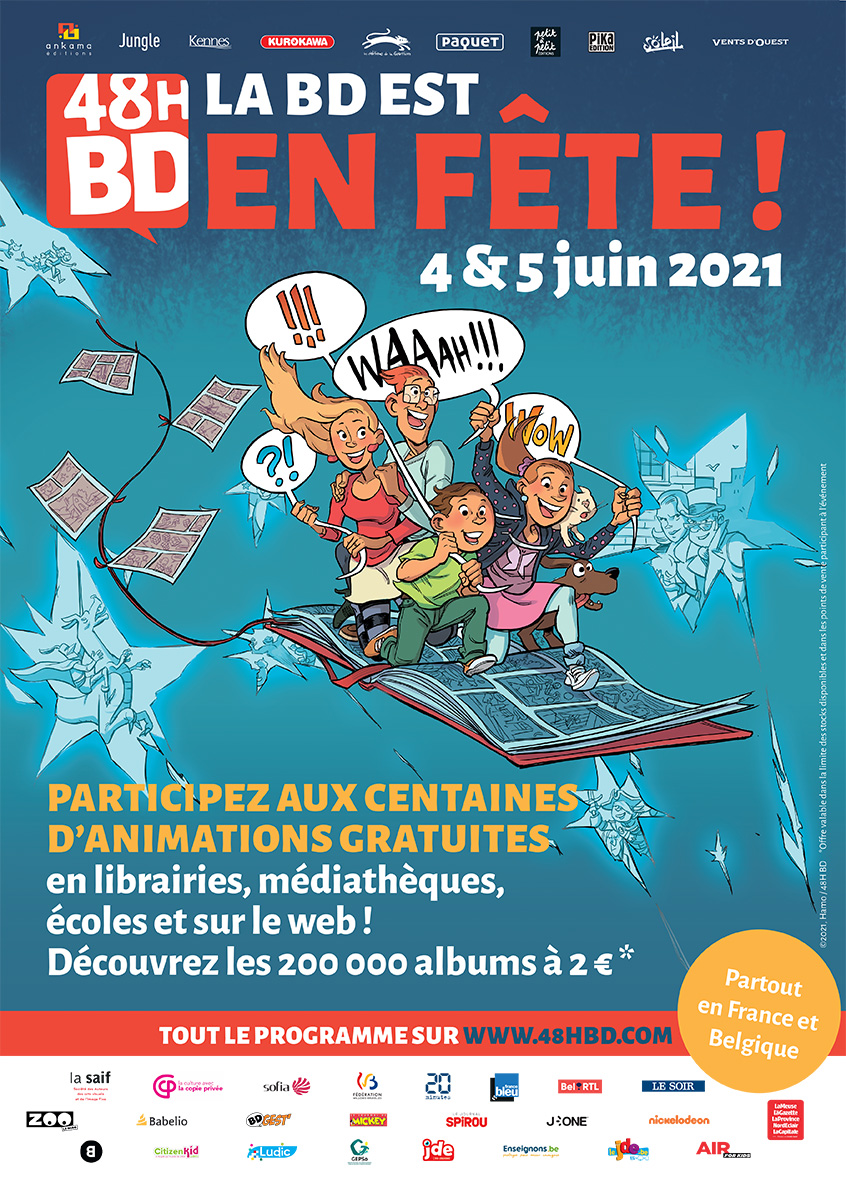 48HBD 2021 : La liste des ouvrages à 2 euros